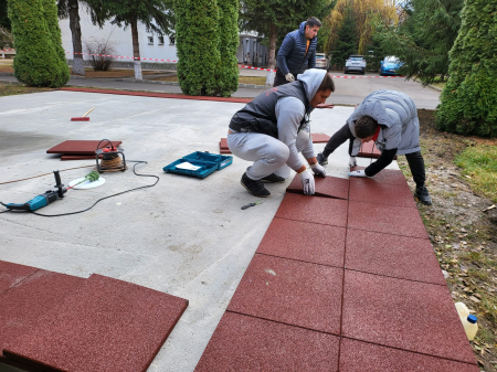 Amenajare teren sport Academia Fortelor Aeriene Brasov "HENRI COANDA" [44]