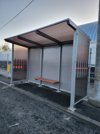 YAPRAK Policarbonat Mobilier urban stradal Statii de autobuz din metal vopsit [1]