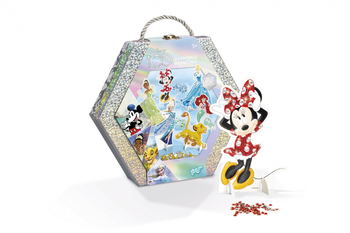 Set creativ Disney aniversar 100 ani, pictura cu diamante [2]