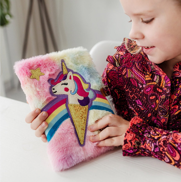 Jurnal cu blanita, design unicorn [4]
