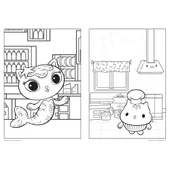 Marea carte cu activitati Gabby's Dollhouse [3]