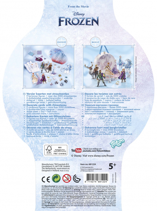 Studio creativ de pictura cu diamante Disney Frozen [9]