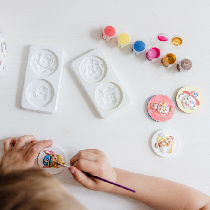 Set creativ 2 in 1, Paw Patrol figurine din ipsos si cana, Patrula Catelusilor [8]