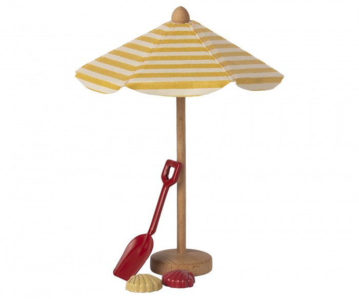 Umbrelă de jucărie, accesoriu plaja pentru șoriceii Maileg [2]