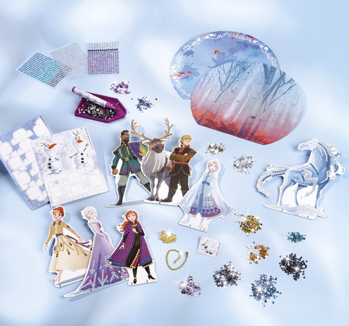 Studio creativ de pictura cu diamante Disney Frozen [8]