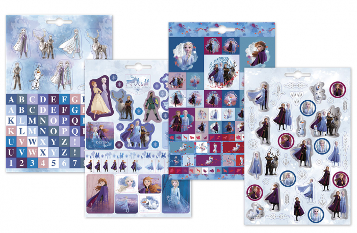Carticica cu abtibilduri Disney Frozen [2]