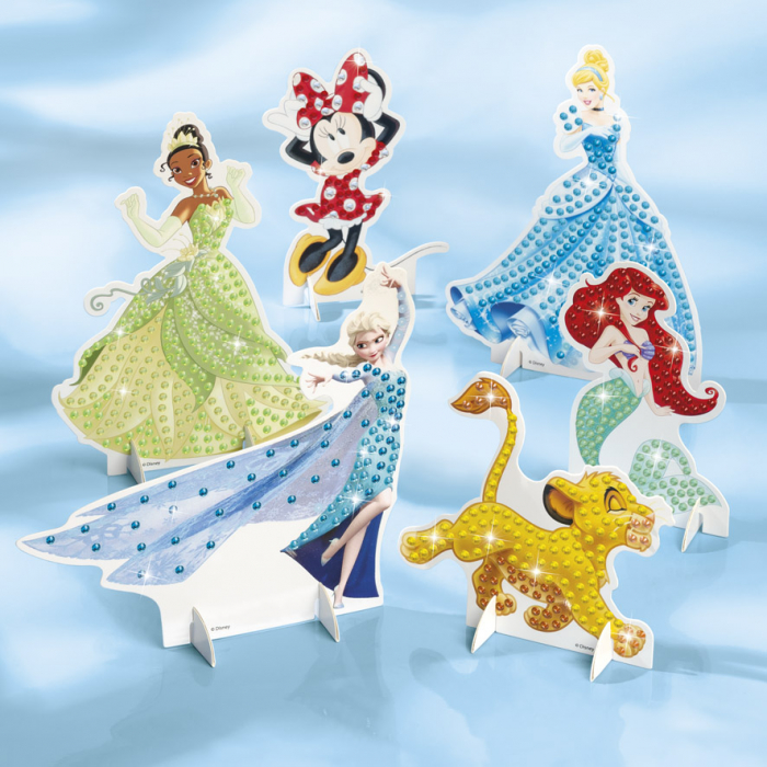 Set creativ Disney aniversar 100 ani, pictura cu diamante [6]