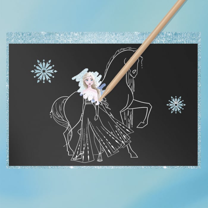 Set creativ de razuit si colorat Disney Frozen [7]