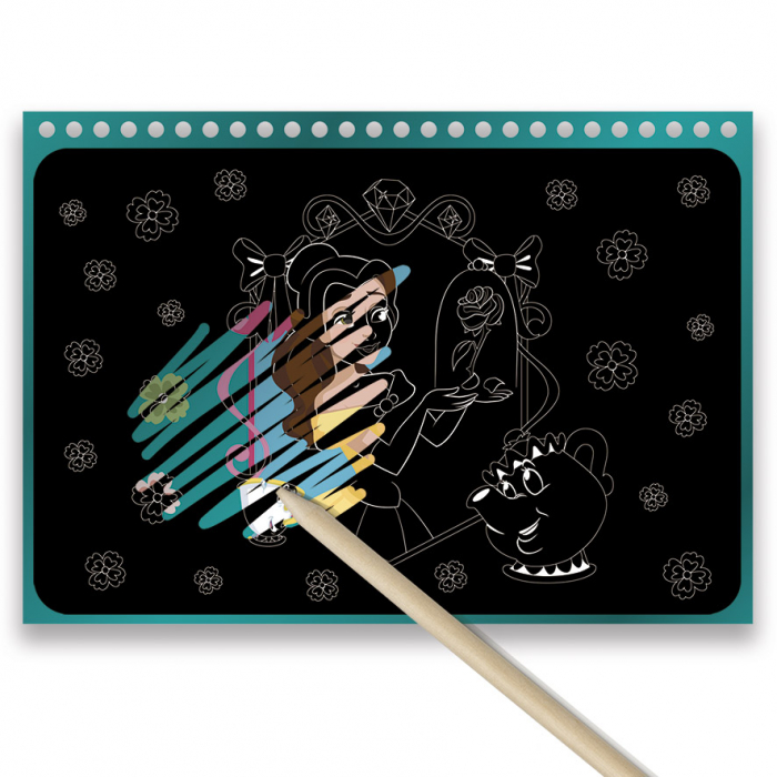 Set creativ de razuit si colorat Disney Princess [5]