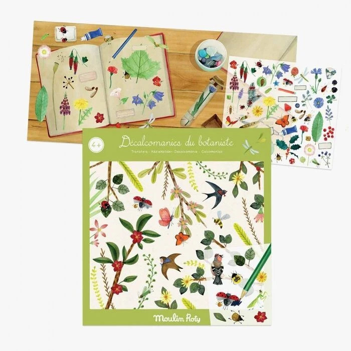 Abtibilduri de transferat Botanist, Moulin Roty [2]