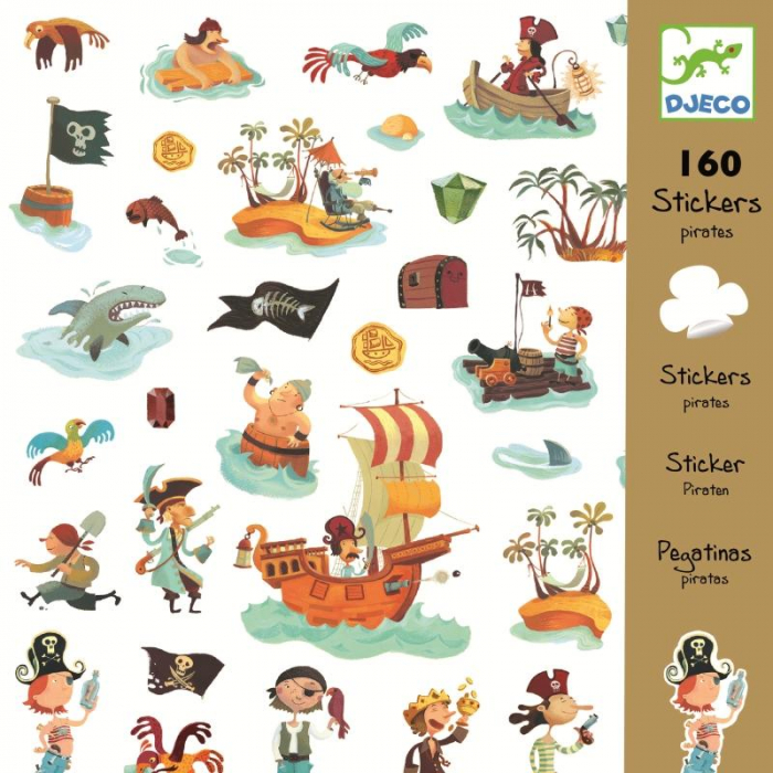 Abtibilduri Djeco Pirati [1]