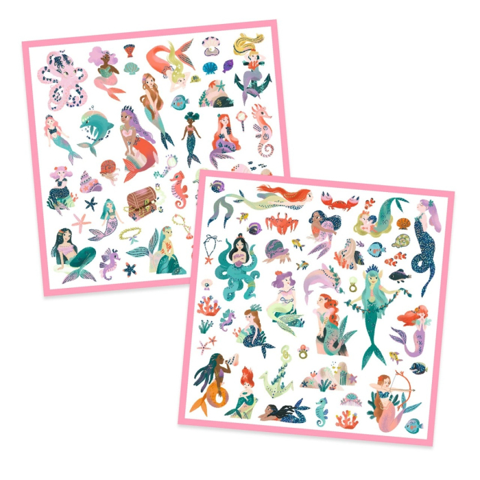 Abtibilduri metalice Sirene, Djeco [2]