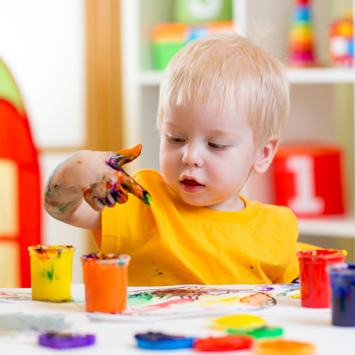 Acuarele de pictat cu mâna, Baby Finger Paint 8 x 50 ml [4]