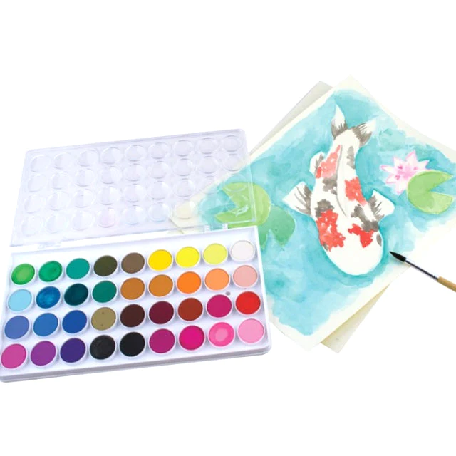 Acuarele lavabile Lil' Paint, 36 culori [4]