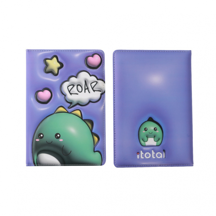 Agenda 3D, design dinozaur, A5, 95 pagini, iTotal [1]