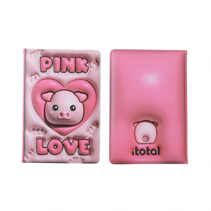 Agenda 3D, design porcusor, A5, 96 pagini, iTotal [1]