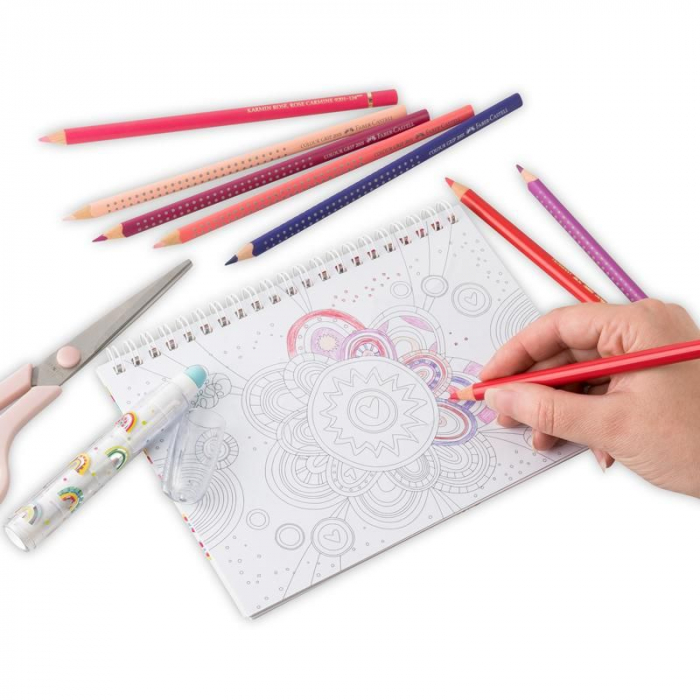 Agenda cu activitati creative, mandala, Good feelings [4]