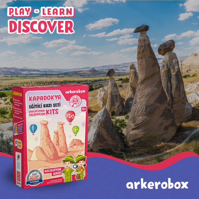 Arkerobox - Set arheologic educational si puzzle 3D, Cappadocia [6]