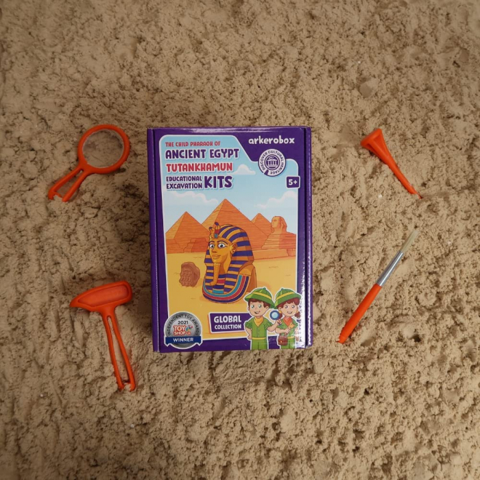 Arkerobox - Set arheologic educational si puzzle 3D, Egiptul Antic, Tutankhamon [2]