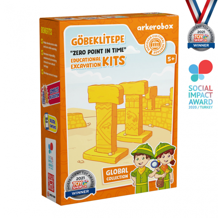 Arkerobox - Set arheologic educational si puzzle 3D, Gobekli Tepe [5]