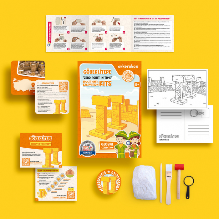 Arkerobox - Set arheologic educational si puzzle 3D, Gobekli Tepe [2]