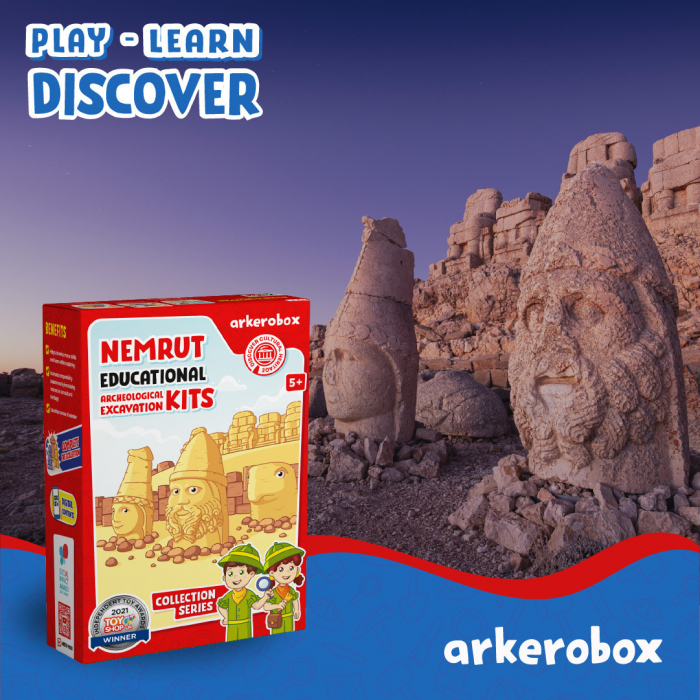 Arkerobox - Set arheologic educational si puzzle 3D, Nemrut [6]