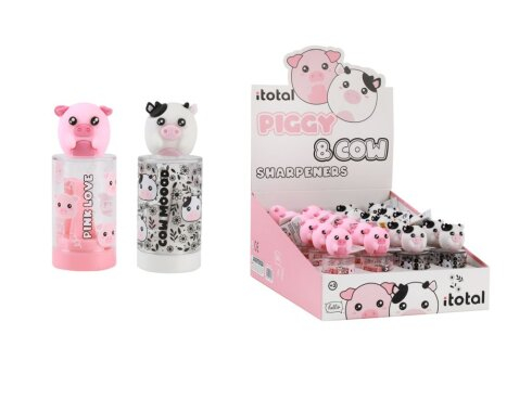 Ascutitoare cu rezervor din plastic, design animale domestice [1]