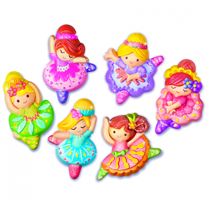 Atelier creativ Modeleaza si picteaza - Balerina cu sclipici [2]