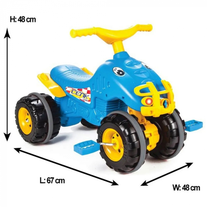 ATV cu pedale Pilsan Cenk blue [2]