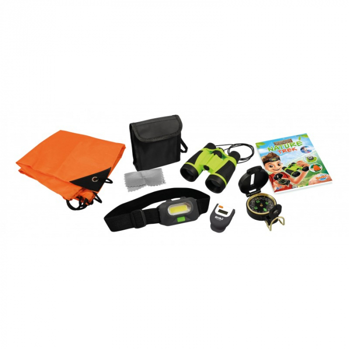 Aventura in natura-Set binoclu,lampa,busola,pedometru,rucsac [2]