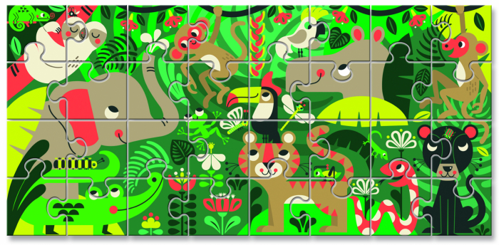 Baby Puzzle - Jungla [2]