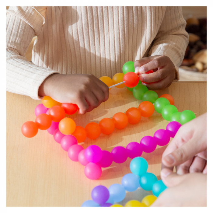 BendiBeads Rainbow, margele flexibile, Guidecraft [3]