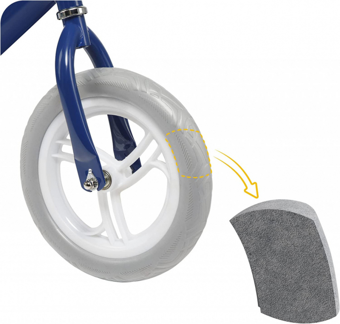 Bicicleta fara pedale Nils, Skiddou, Denim, Bleumarin [10]