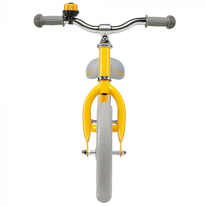 Bicicleta fara pedale Nils, Skiddou, Galben [4]