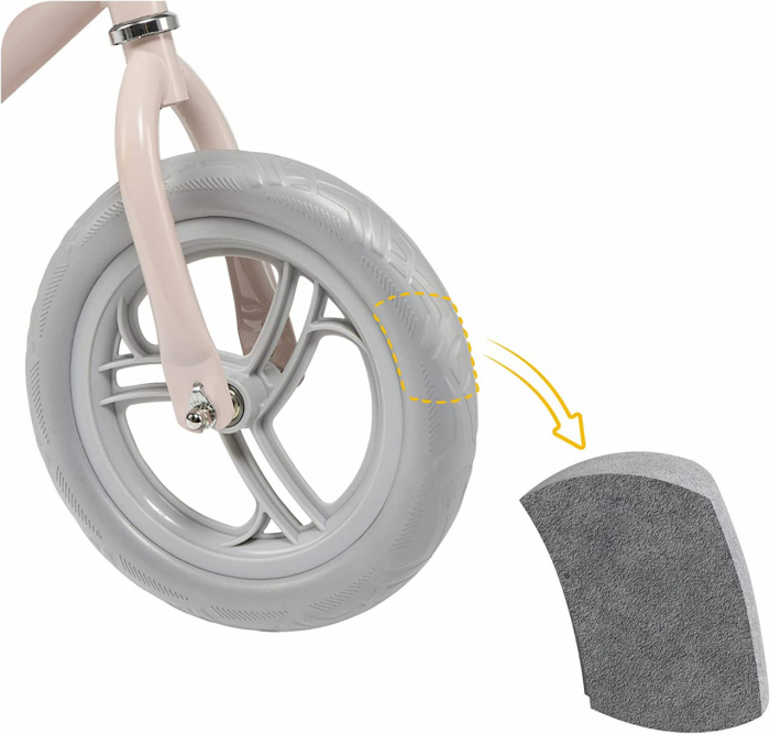 Bicicleta fara pedale Nils, Skiddou, Keep Pink, Roz [12]