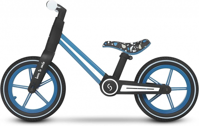 Bicicleta pliabila fara pedale Skiddou Ronny, Denim, Albastru [6]