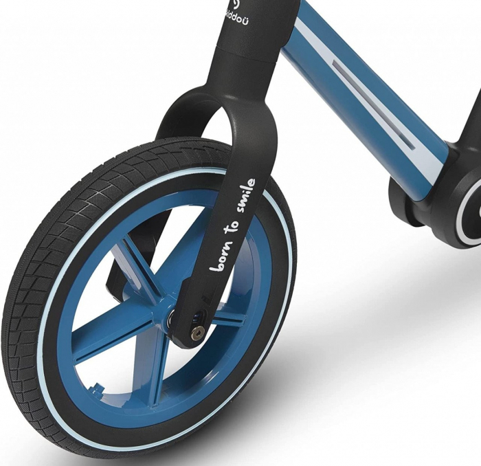 Bicicleta pliabila fara pedale Skiddou Ronny, Denim, Albastru [8]