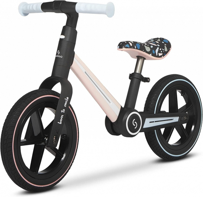 Bicicleta pliabila fara pedale Skiddou Ronny, Keep Pink, Roz [6]