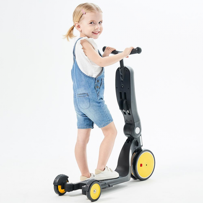 Bicicleta, tricicleta si trotineta Chipolino All Ride 4 in 1 yellow [5]