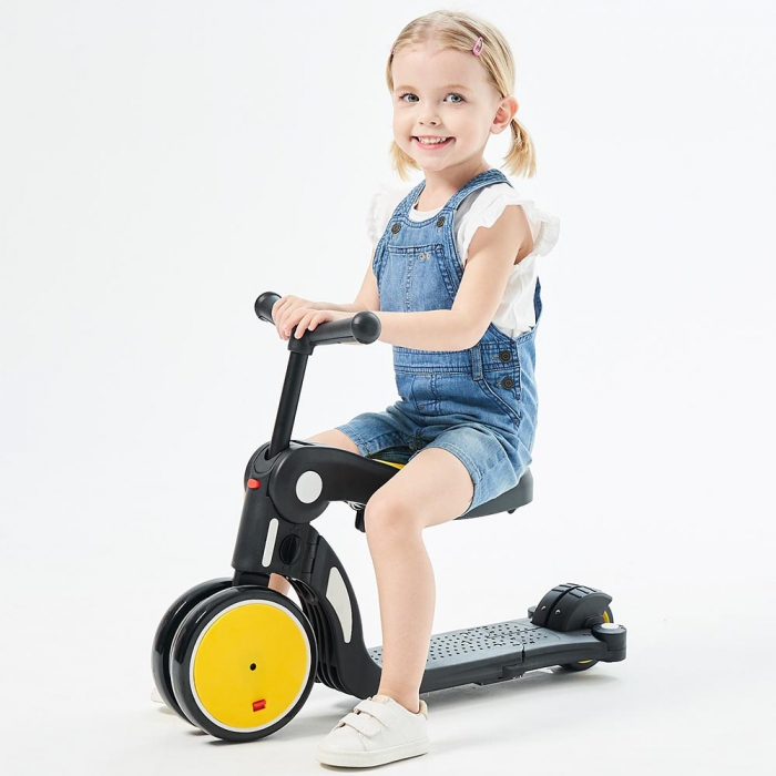 Bicicleta, tricicleta si trotineta Chipolino All Ride 4 in 1 yellow [7]