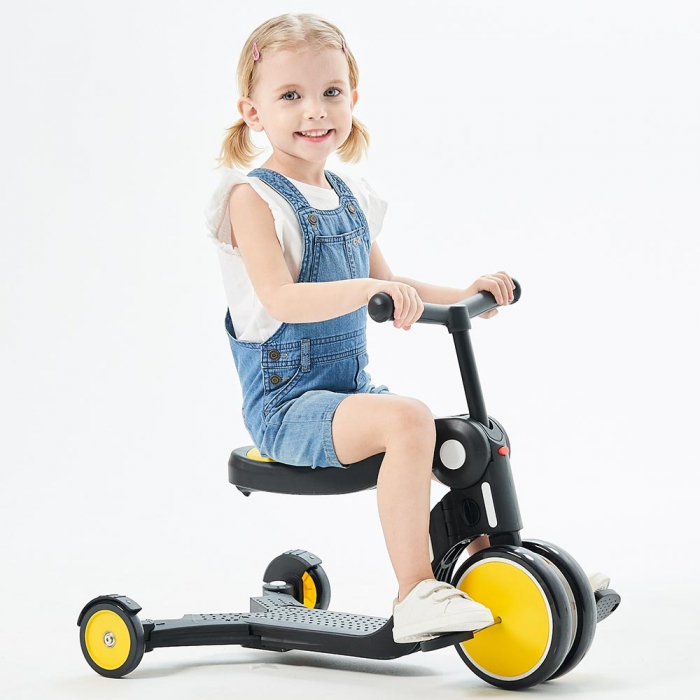 Bicicleta, tricicleta si trotineta Chipolino All Ride 4 in 1 yellow [3]