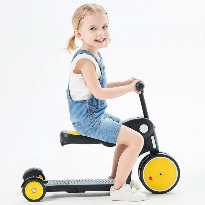 Bicicleta, tricicleta si trotineta Chipolino All Ride 4 in 1 yellow [6]