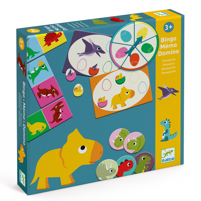 Bingo Memo Domino Dino [3]