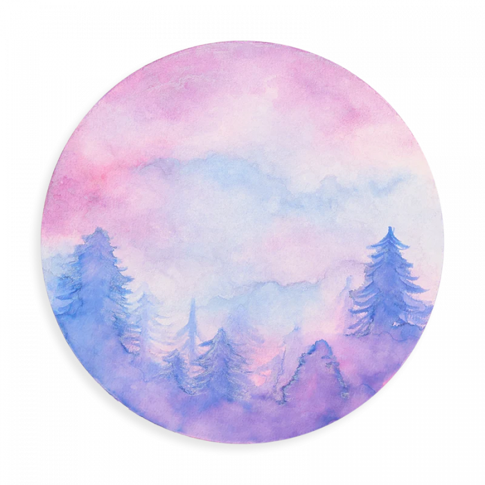 Bloc desen circular Watercolor Chroma Blends [7]
