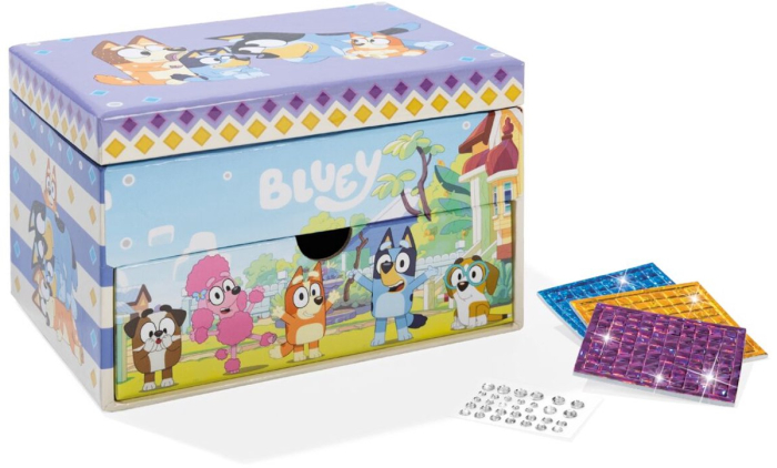 Set creativ DIY Decoreaza propria cutie de bijuterii, Bluey [2]