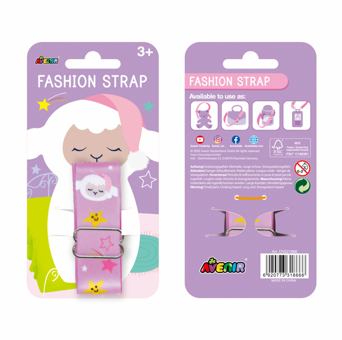 Bretea Fashion ajustabila pentru accesorii - Mielusel somnoros [4]
