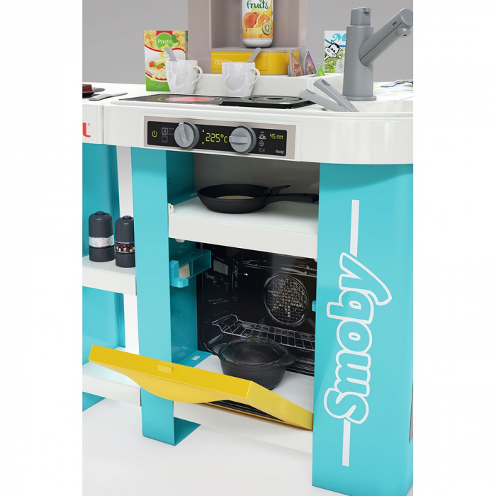 Bucatarie Smoby Tefal Studio XL Bubble albastru [4]