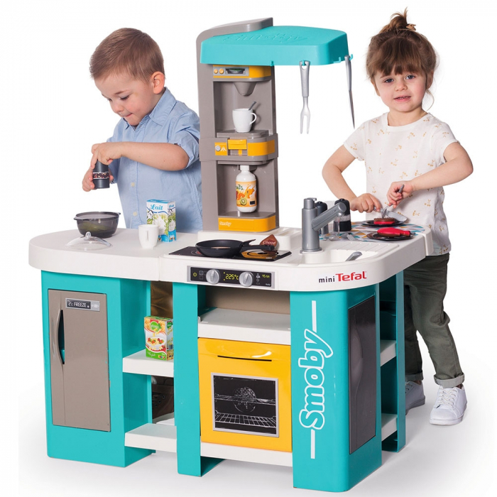 Bucatarie Smoby Tefal Studio XL Bubble albastru [10]
