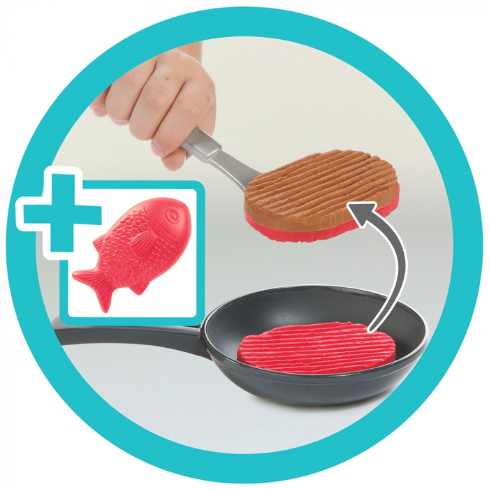 Bucatarie Smoby Tefal Studio XL Bubble albastru [5]