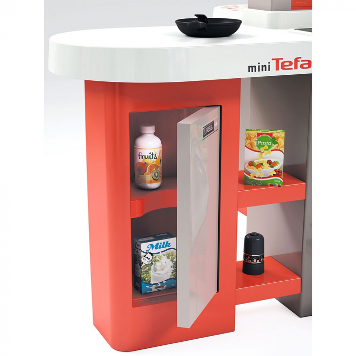 Bucatarie Smoby Tefal Studio XXL Bubble gri cu rosu [9]